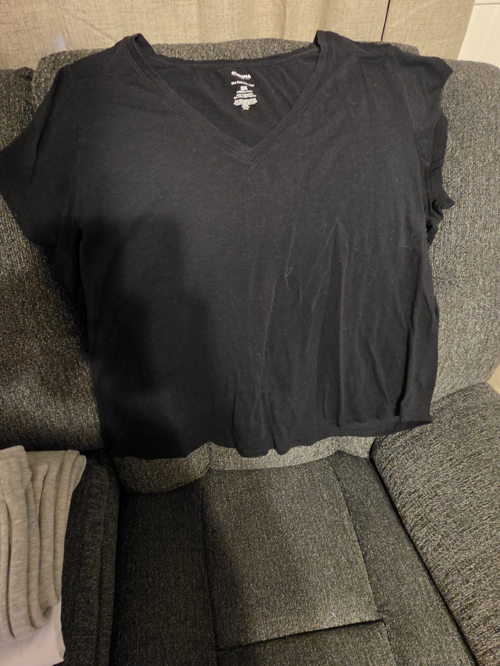 Sonoma Black V-Neck Short Sleeve Tee